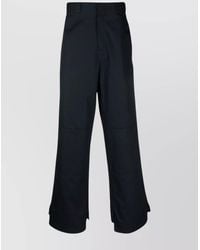 Palm Angels - Cotton Mid-Rise Straight-Leg Trousers - Lyst