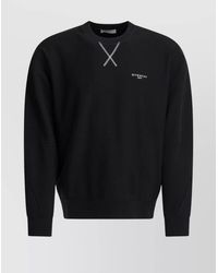 Givenchy - Cotton Logo-Print Crewneck Sweatshirt - Lyst