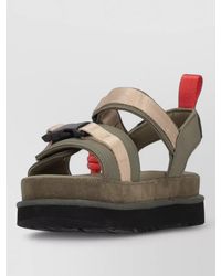 UGG - Leather Goldenstar Wildwood Sandals - Lyst
