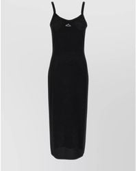 Alexander Wang - Sleeveless Mesh Maxi Dress - Lyst
