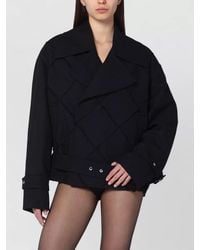 NAMACHEKO - Belted Double Breasted Jacket Buckle Detail - Lyst