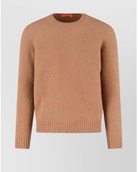 Drumohr - Ribbed Crewneck Sweater With Long Sleeves - Lyst