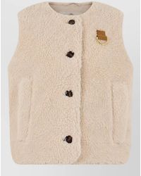 Barbour - Sleeveless Teddy Vest - Lyst