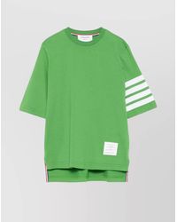 Thom Browne - Short Sleeve T-Shirt 4 Bar - Lyst