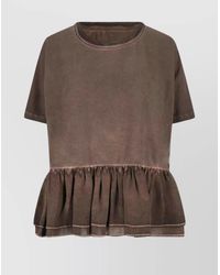 Uma Wang - Oversized Short-Sleeve T-Shirt - Lyst