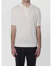 John Smedley - Adrian Polo Shirt Sea Island Cotton Spread Collar - Lyst