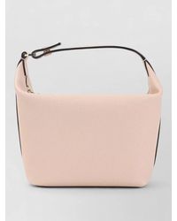 Valextra - Mochi Leather Shoulder Pouch Bag - Lyst