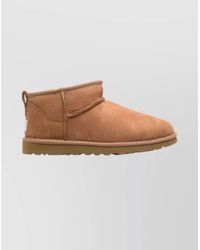UGG - Suede Leather Classic Ultra Mini Boots - Lyst
