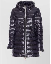 Herno - Nylon A-Line Hooded Midi Puffer Jacket - Lyst