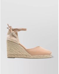 Castañer - Closed Toe High Wedge Espadrilles - Lyst