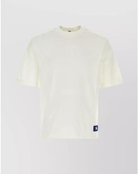 Burberry - Ribbed Crew-Neck T-Shirt With Equestrian Patch - Lyst