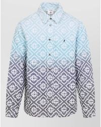CASABLANCA - Monogram Jacquard Lightweight Jacket - Lyst