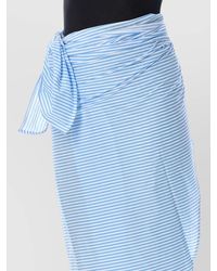 Frankie Shop - Cotton Wrap Skirt - Lyst