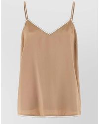 Fabiana Filippi - Viscose Lingerie Top - Lyst