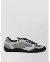 Prada - Mesh Panel Sneakers Rubber Sole Design - Lyst