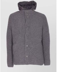 Herno - Padded Bomber Jacket With Hood And Pockets - Lyst