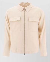 NN07 - Alban Overshirt Chest Pockets Long Sleeves - Lyst