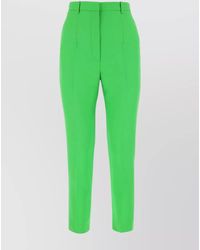 McQueen - Tailored Cigarette Trousers - Lyst