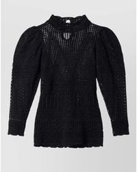 Isabel Marant - Dahara Openwork Cotton Sweater Clothing - Lyst