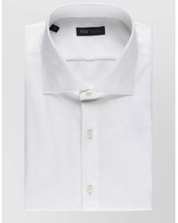 Fay - Cotton Long-Sleeve Shirt - Lyst