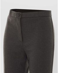 Pinko - Hulka Tailored Pants Belt Loops Side Pockets - Lyst