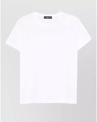 Fabiana Filippi - Jersey Short Sleeve Crew Neck Top - Lyst