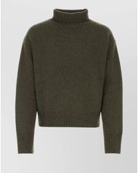 Givenchy - Ribbed Turtleneck Oversized Cashmere Sweater - Lyst