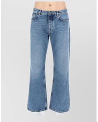 Off-White c/o Virgil Abloh - Tailored Pants Contrast Stitching Belt Loops Pockets - Lyst