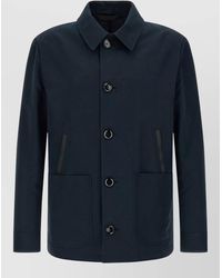 Brioni - Desert Collared Jacket Front Pockets - Lyst