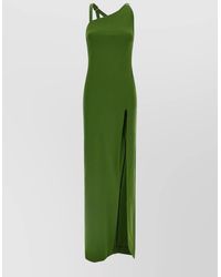 The Attico - Silk Strap Maxi Dress - Lyst