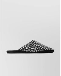 Tory Burch - Studded Leather Mules - Lyst