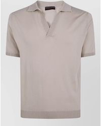 Filippo De Laurentis - Short-Sleeve Polo Shirt - Lyst