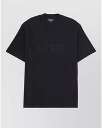 Emporio Armani - Cotton Regular-Fit Crew-Neck Short-Sleeve T-Shirt - Lyst