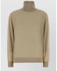 The Row - Cashmere Blend Orly High Neck Sweater - Lyst