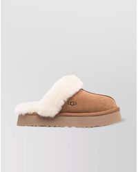 UGG - Shearling-Lined Suede Slippers - Lyst