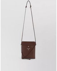 Celine - Leather Crossbody Bag - Lyst