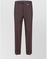Burberry - Trousers Wool - Lyst