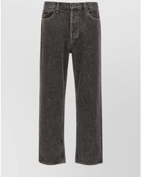 Agolde - Denim Mid-Rise Straight-Leg Jeans - Lyst