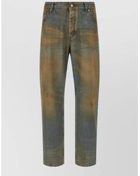 Jacquemus - Denim High-Rise Straight-Leg Jeans - Lyst
