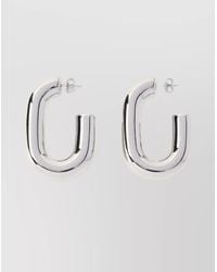 Rabanne - Brass Xl Link Earrings - Lyst