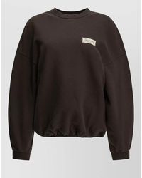 Jacquemus - Cotton Oversized Crewneck Sweatshirt - Lyst