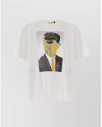 Undercover - Graphic Print Crew Neck Short Sleeve T-Shirt - Lyst