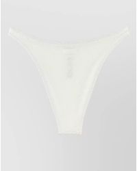 MC2 Saint Barth - Elise Bikini Briefs Textured High Cut Waistband - Lyst