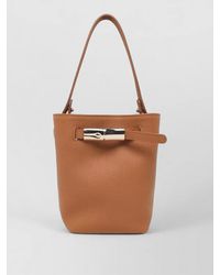 Longchamp - Le Smart Flow Leather Bucket Bag - Lyst