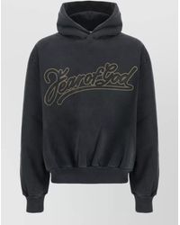 Fear Of God - Cotton Hooded Sweatshirt Ribbed Cuffs Hem - Lyst