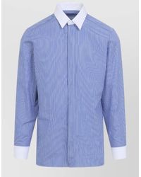 Tom Ford - Striped Cotton Classic Fit Shirt - Lyst