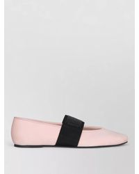 Givenchy - Square Toe Ballerina Shoes Elastic Strap - Lyst