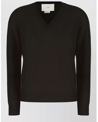 Vanisé - Cashmere Sweater Long Sleeves Regular Fit V Neck - Lyst