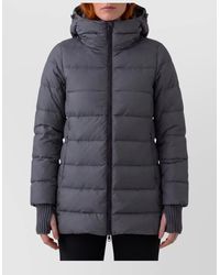 Herno - Two Layer Hooded Nylon A Line Jacket - Lyst