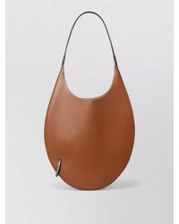 Tory Burch - Pierced Nappa Calfskin Curved Shoulder Bag - Lyst